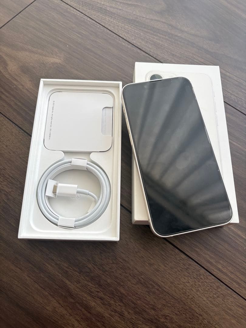 iPhone 13mini 256gb スターライト　ホワイト