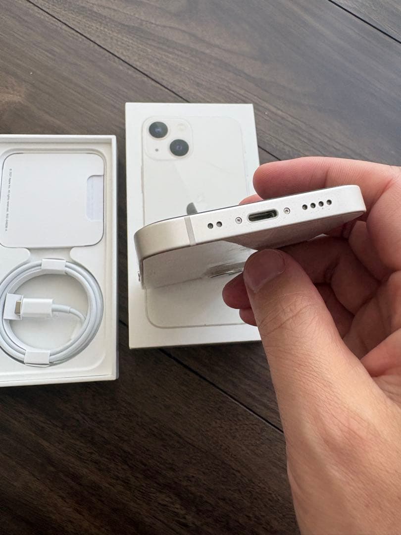 iPhone 13mini 256gb スターライト　ホワイト