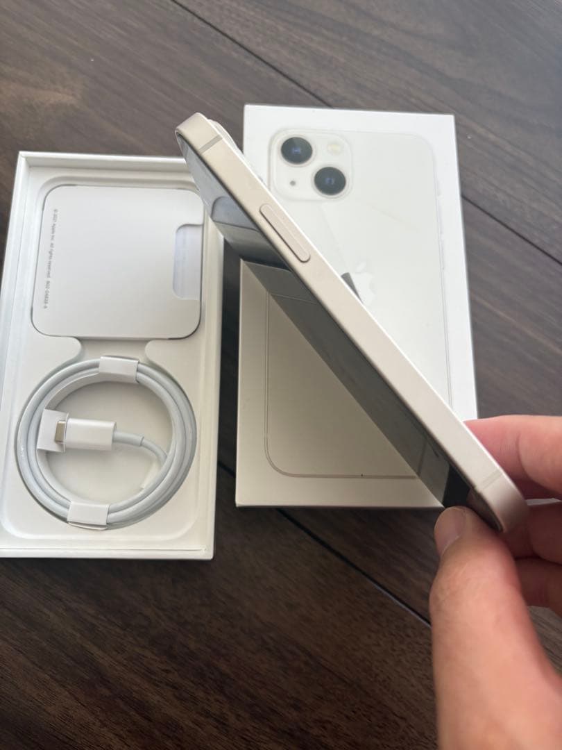 iPhone 13mini 256gb スターライト　ホワイト