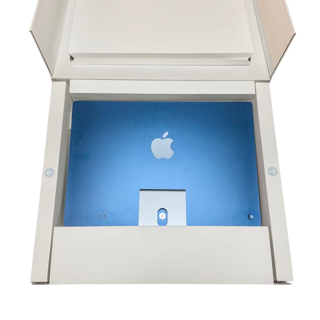 【超美品】Apple iMac (24-inch, M1, 2021) ブルー