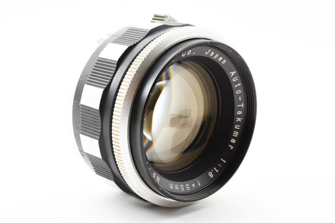 【希少ゼブラ柄】Auto Takumar 55mm F1.8 Y037
