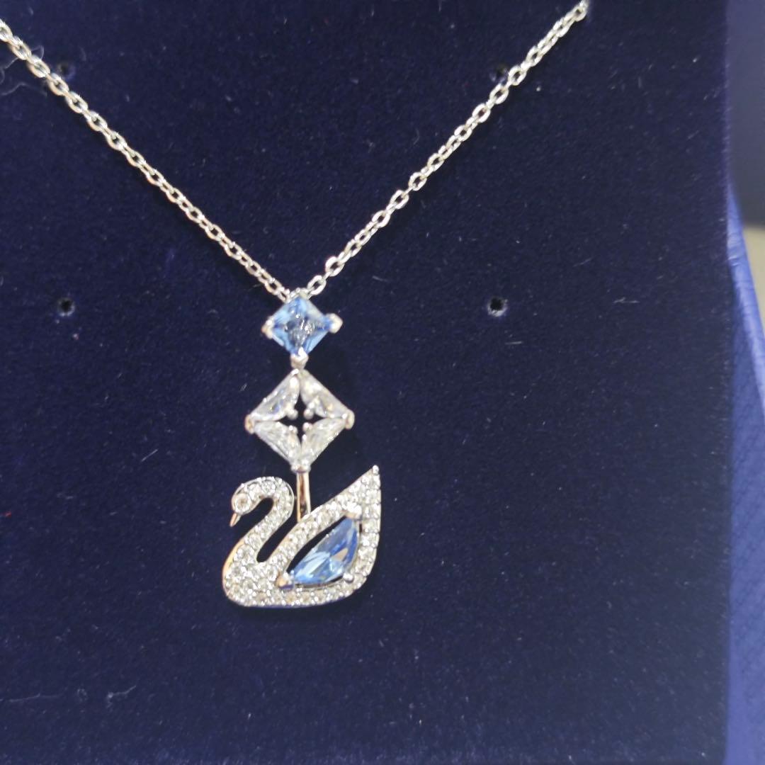 スワロフスキー Swarovski Dancing Swan ネックレスs925