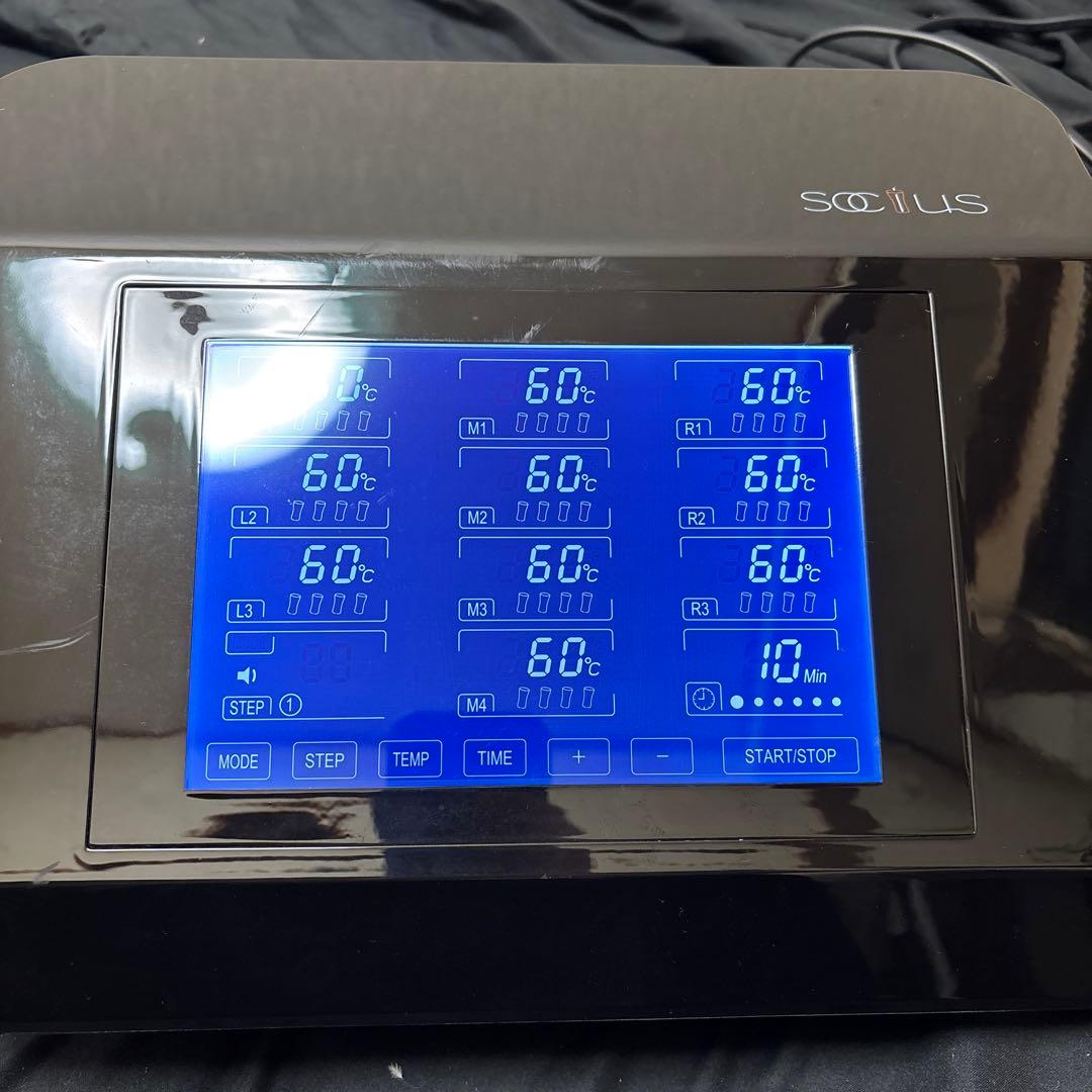 【美品】socius (ソキウス)デジタルパーマ機
