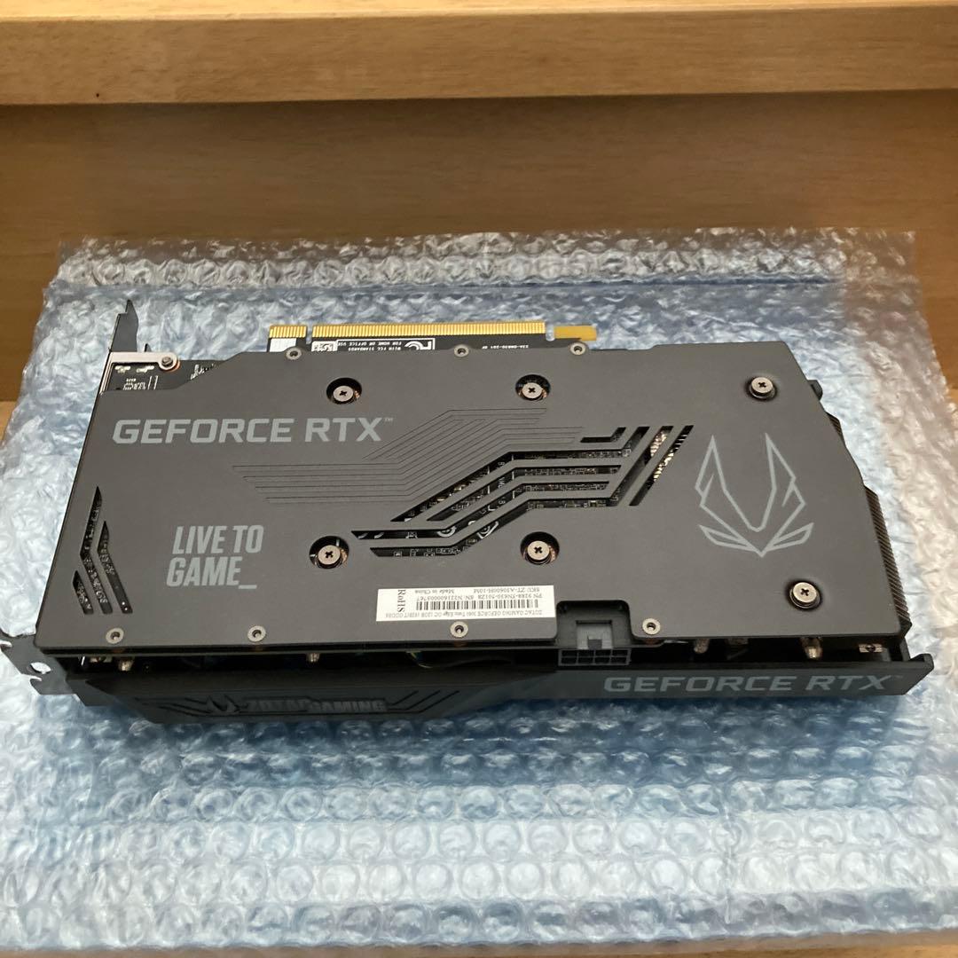 RTX 3060 12GB 箱付 ZOTAC 動画生成AI Wan2.動作確認済