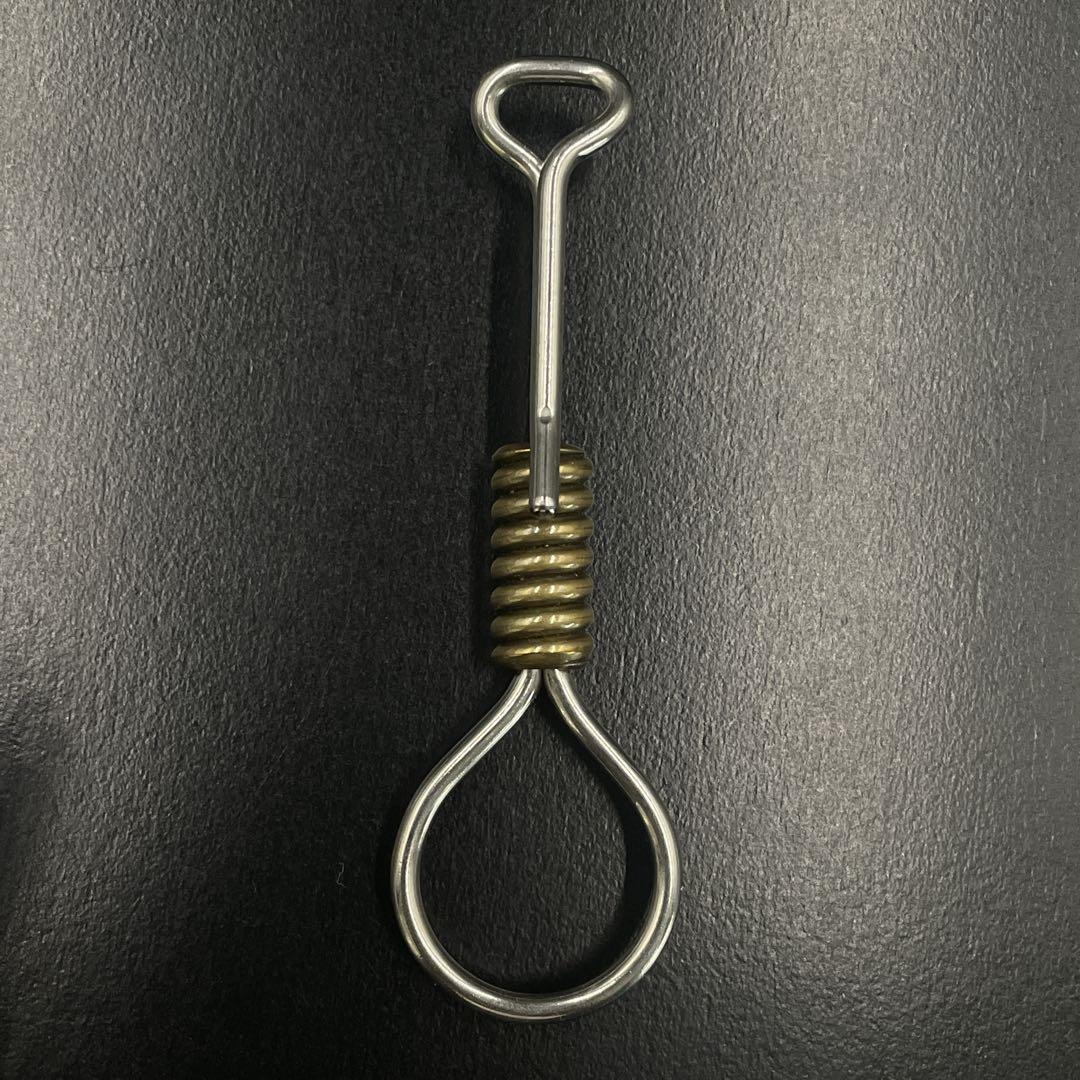 希少　jeffdecker ジェフデッカー　キーフック　キーホルダー　シルバー