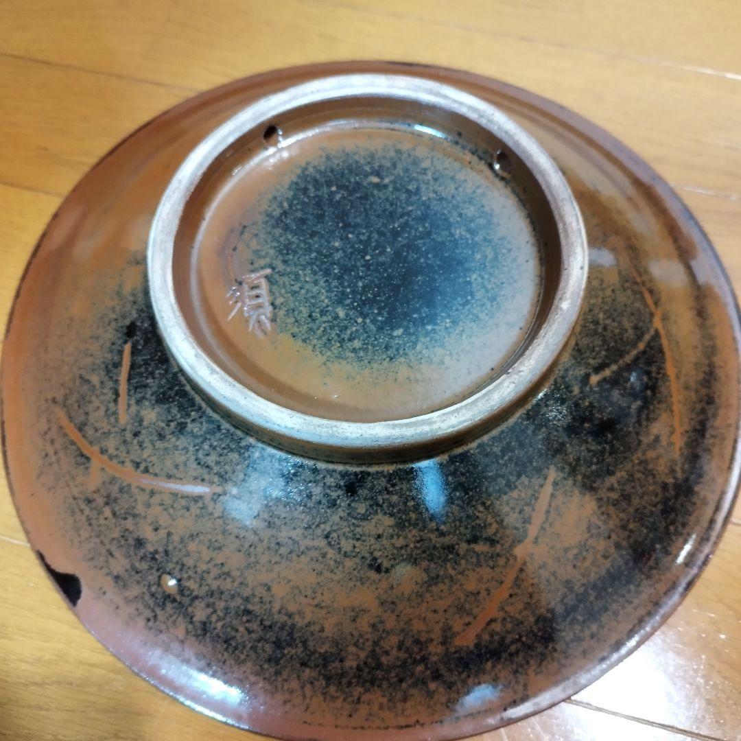 専用！　女性陶芸作家　宮城須美子さんの飾り大皿　双魚文　色違い　2枚まとめて！