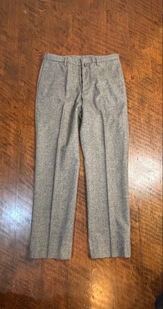 JILSANDERジルサンダー　ボタンアップウールパンツ