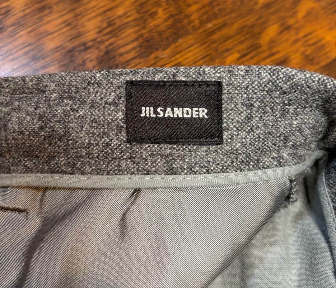 JILSANDERジルサンダー　ボタンアップウールパンツ