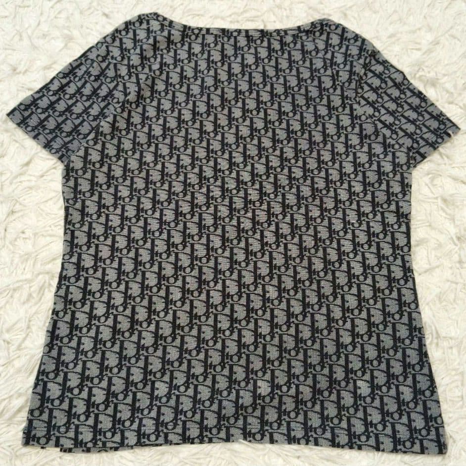 【極美品】クリスチャンディオール☆トロッター　ガリアーノ期　総柄　Tシャツ