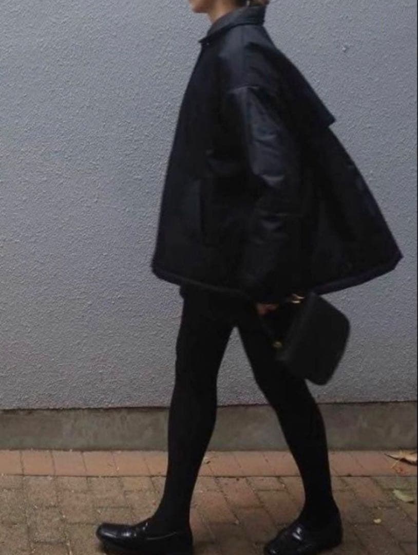 ella_selectshop 撥水ブルゾン　ブラック　フリーサイズ