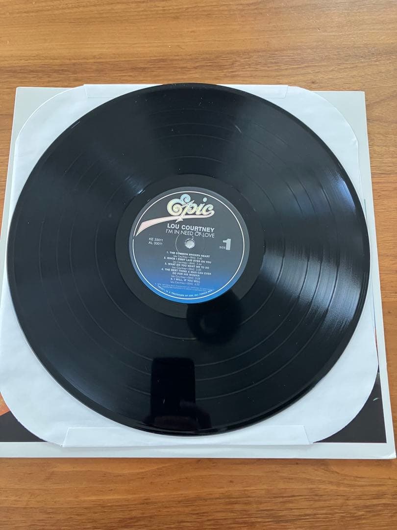 Lou Courtney 「I'm In Need Of Love」LP