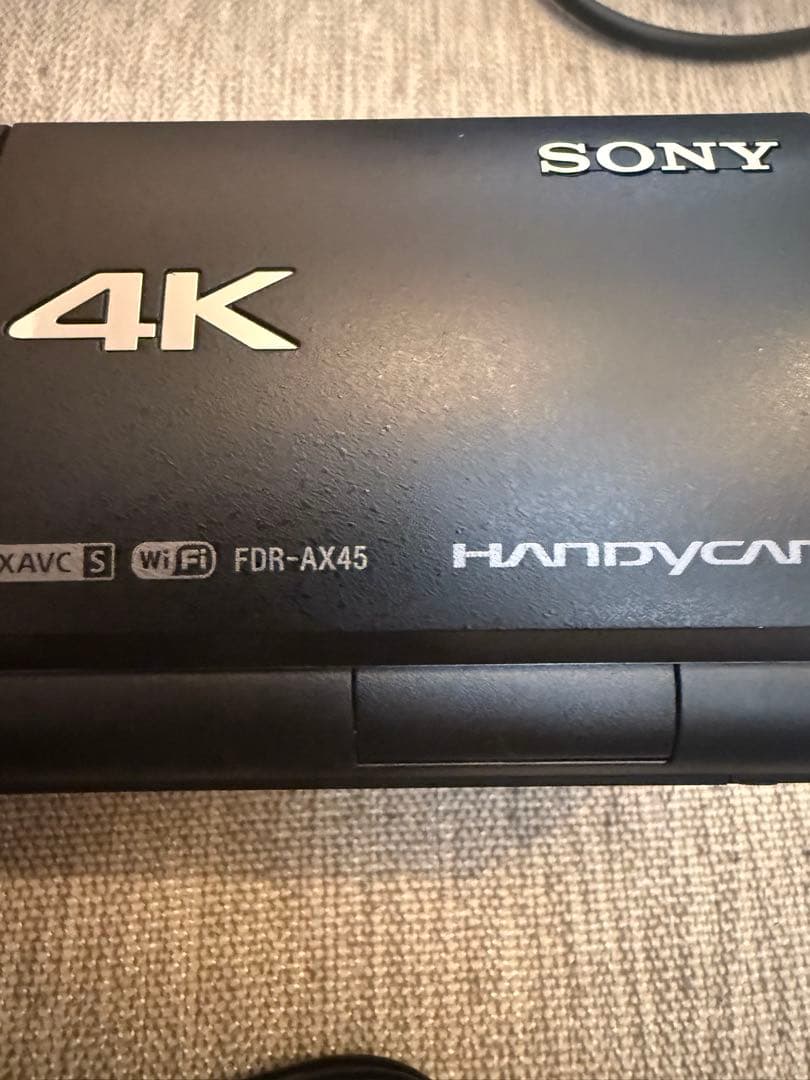 ビデオカメラ SONY 4K FDR-AX45