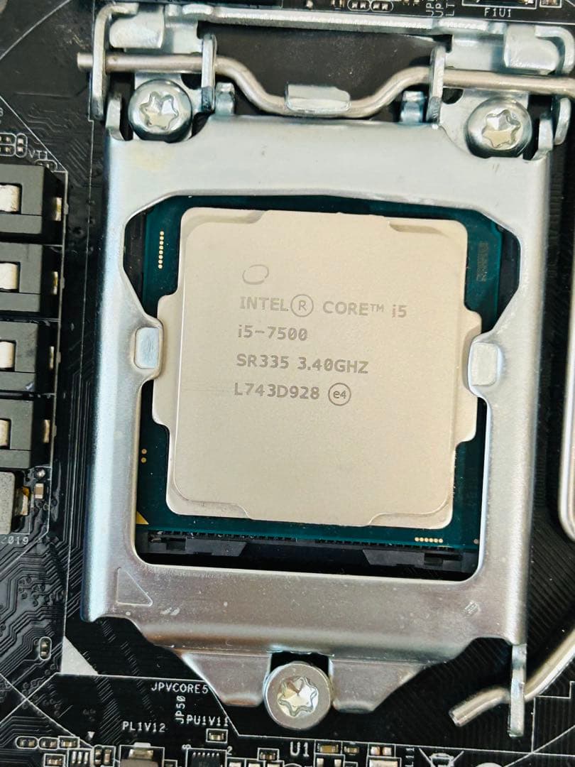 Asrock H170M-ITX/ac＋Core i5-7500＋CPUクーラー