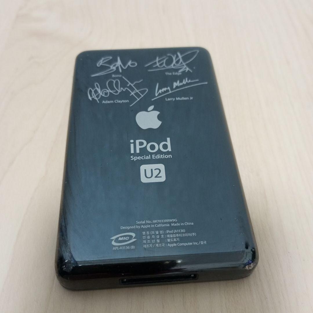 限定モノiPod Special Edition U2　容量30GB