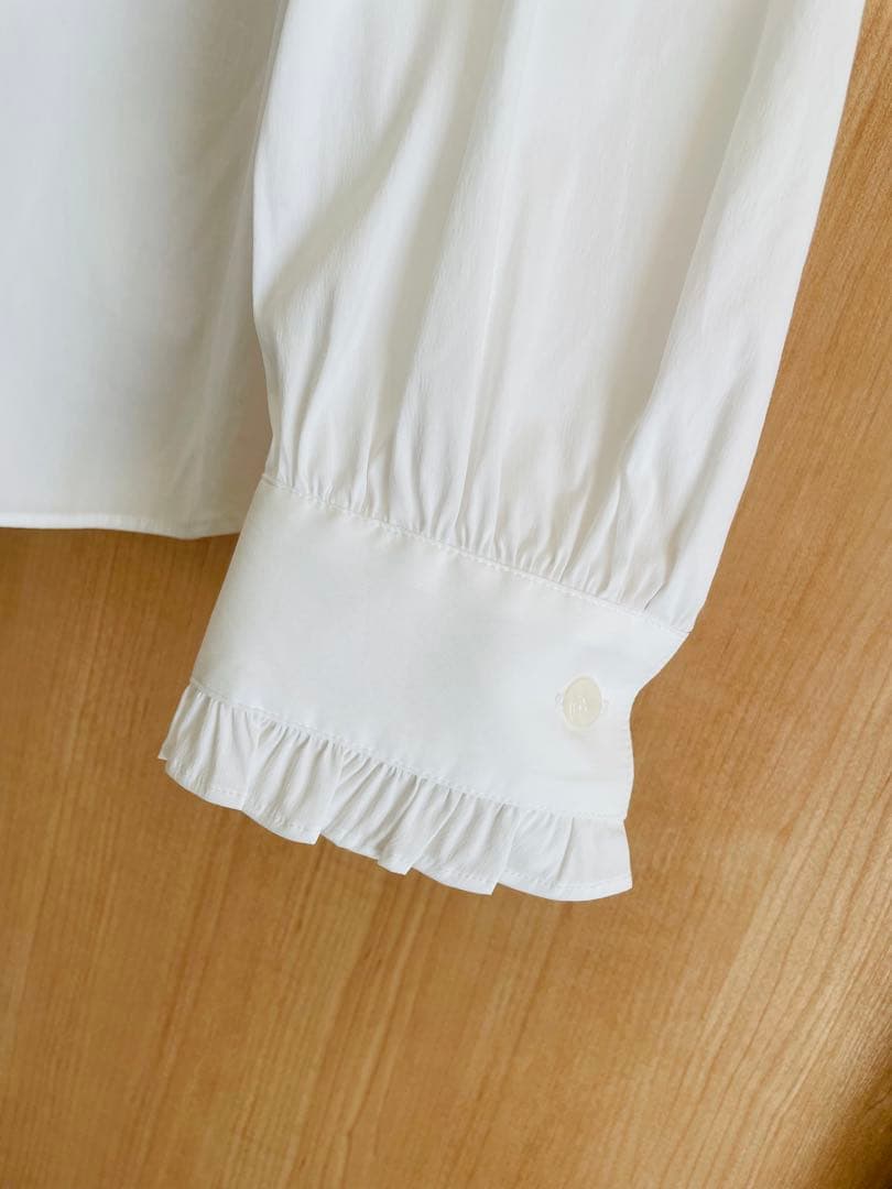 セール！新品　マッキントッシュ　コットンナイロンストレッチスタンドカラーブラウス