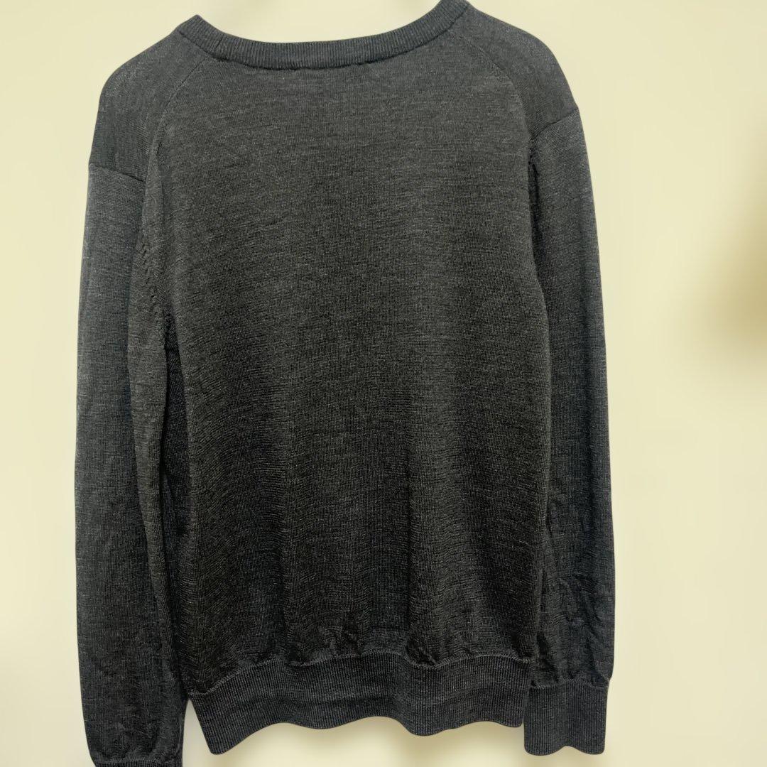 t*m様 MAISON KITSUNÉ フォックスヘッド　ダークグレー ニット