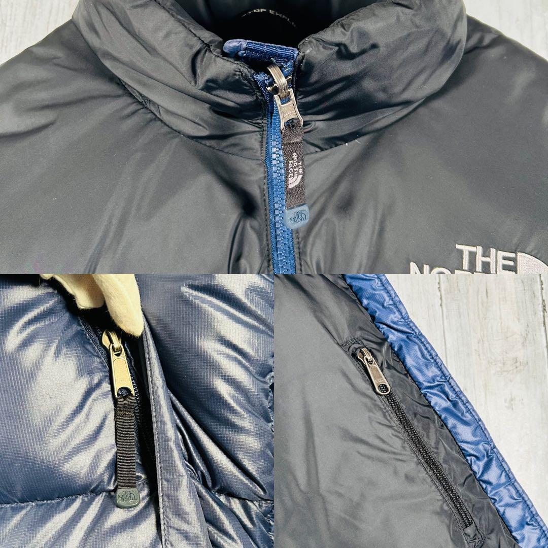 ノースフェイス ダウンジャケット 700フィル ヌプシ ネイビー M 39