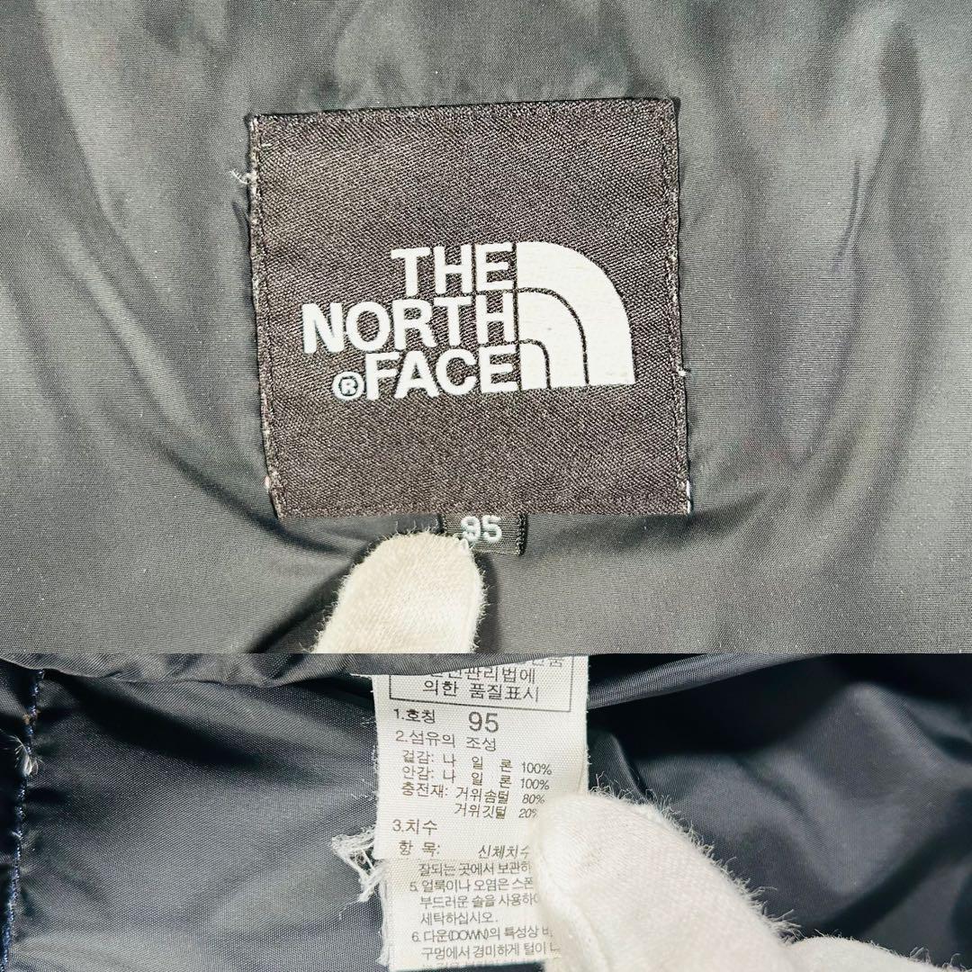 ノースフェイス ダウンジャケット 700フィル ヌプシ ネイビー M 39