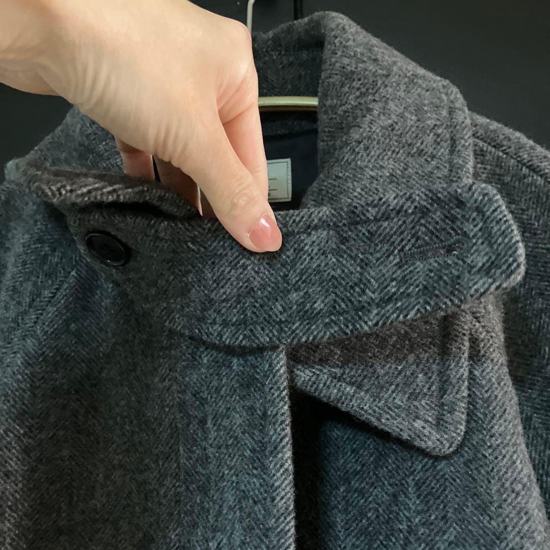 【美品】JOURNAL STANDARD 尾州ウールスーパーコート　38