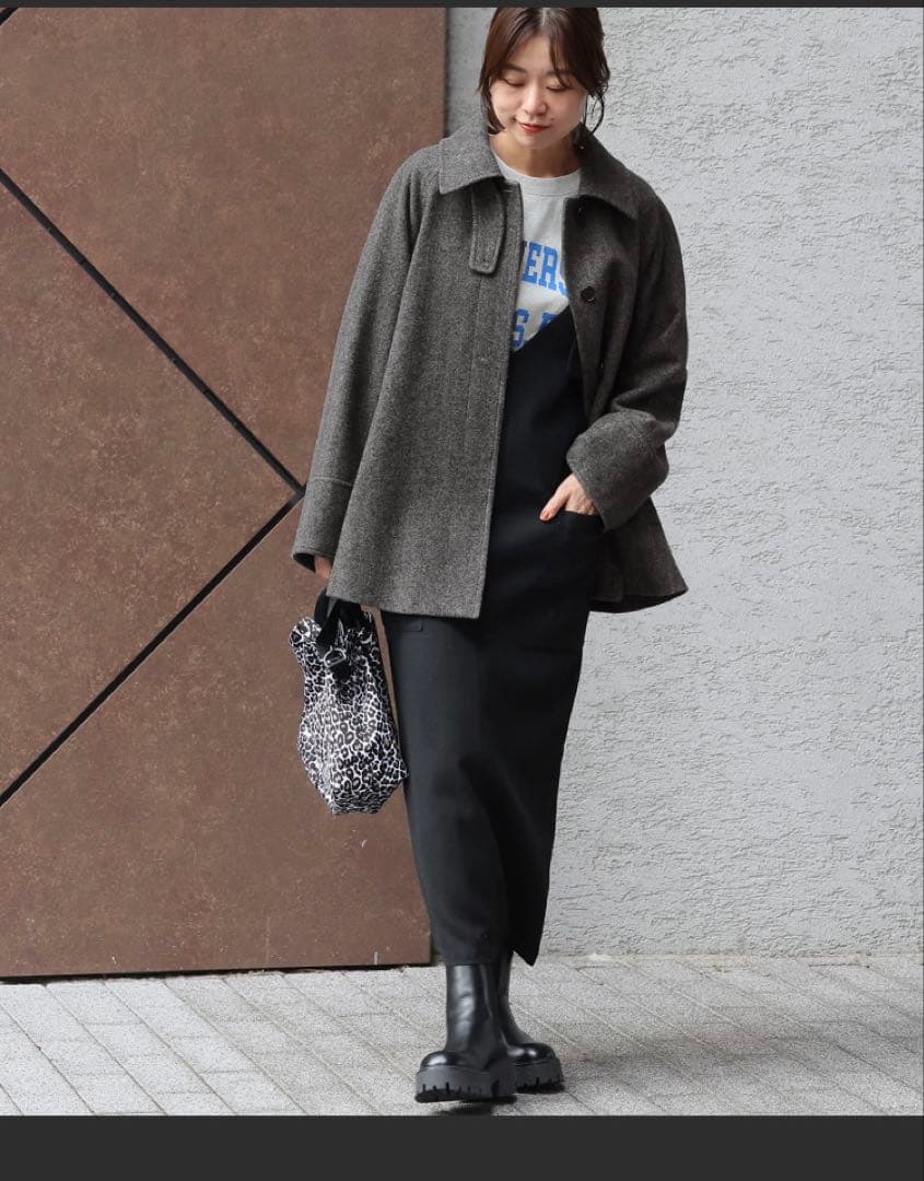 【美品】JOURNAL STANDARD 尾州ウールスーパーコート　38