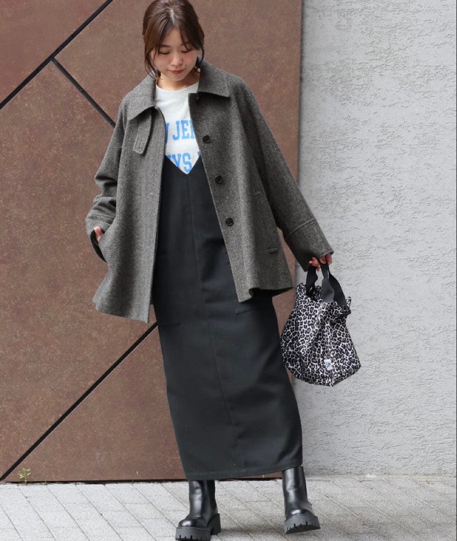 【美品】JOURNAL STANDARD 尾州ウールスーパーコート　38