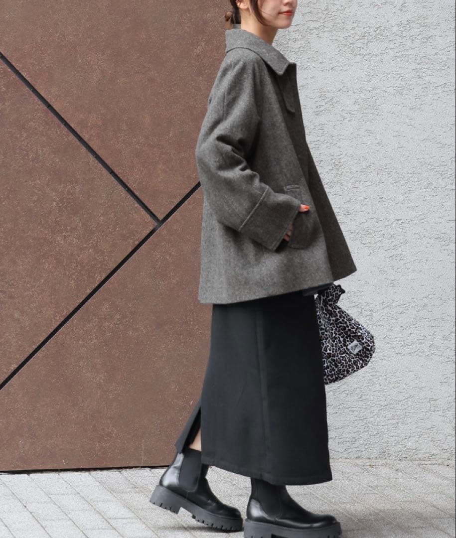 【美品】JOURNAL STANDARD 尾州ウールスーパーコート　38