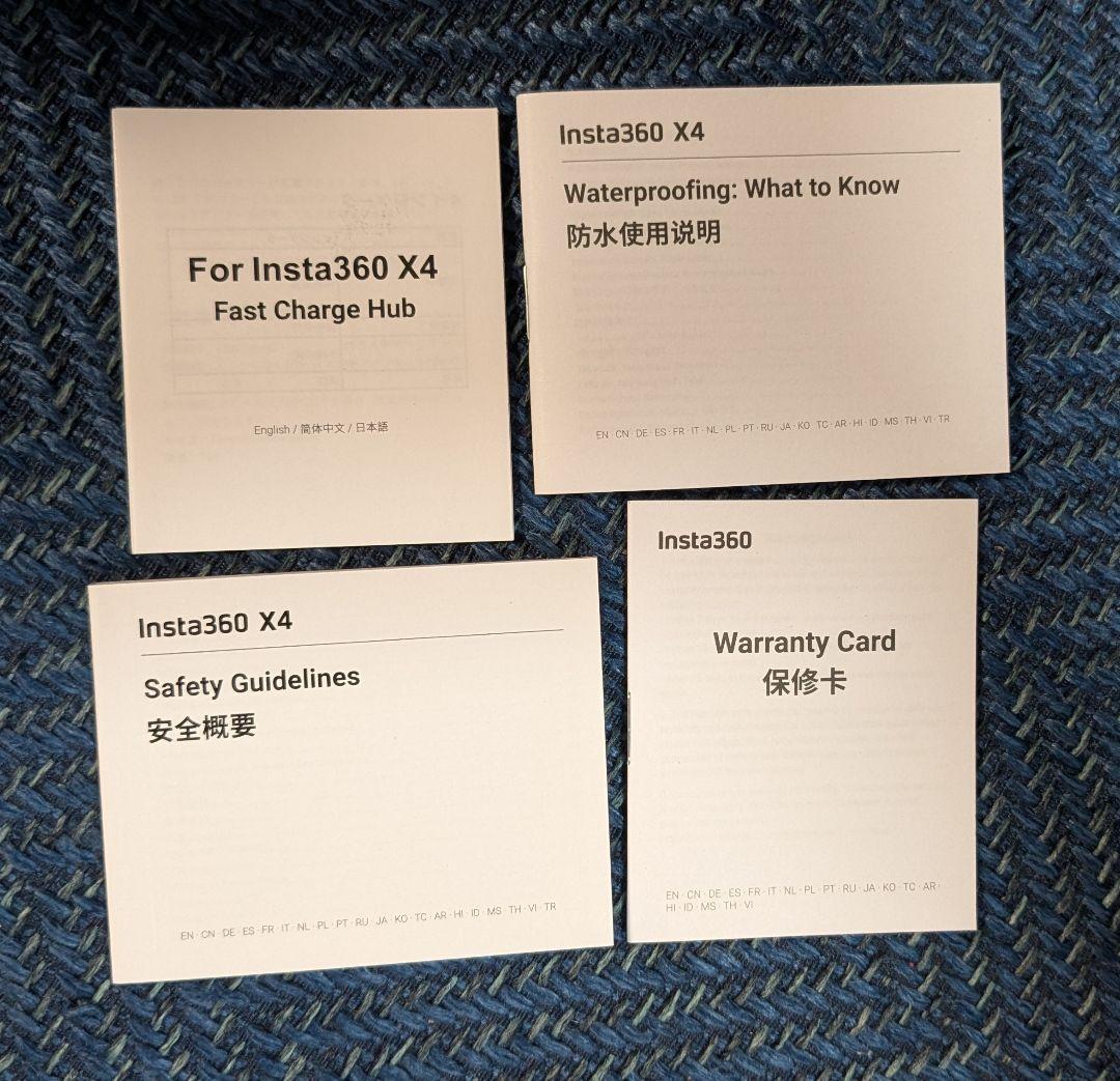 Insta360X4　本体　➕️　付属品