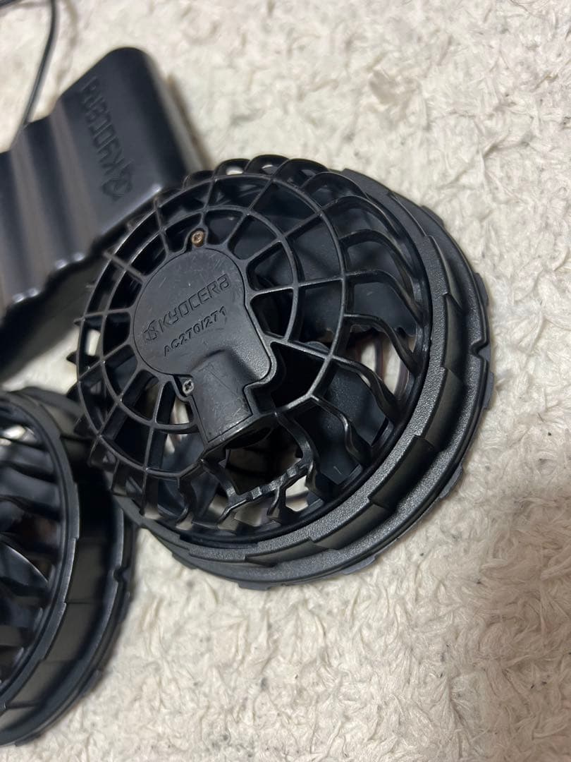 空調服　バートル　バッテリーファンセットBURTLE　AIRCRAFT１３V