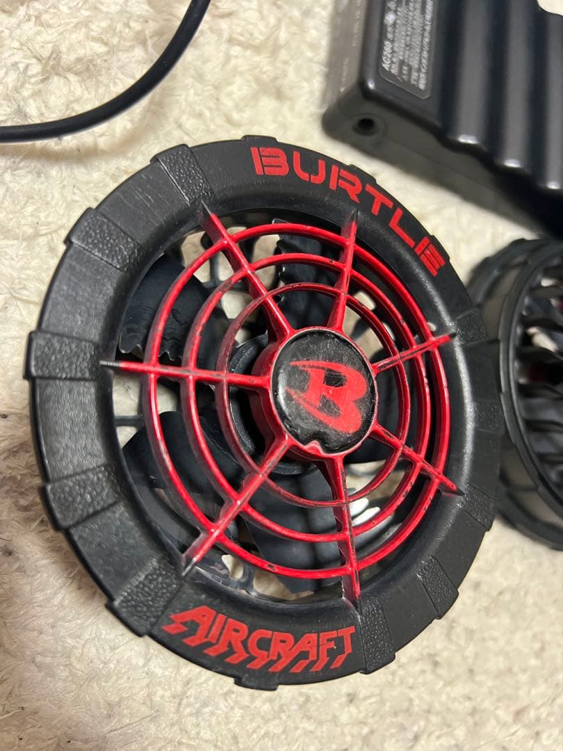空調服　バートル　バッテリーファンセットBURTLE　AIRCRAFT１３V