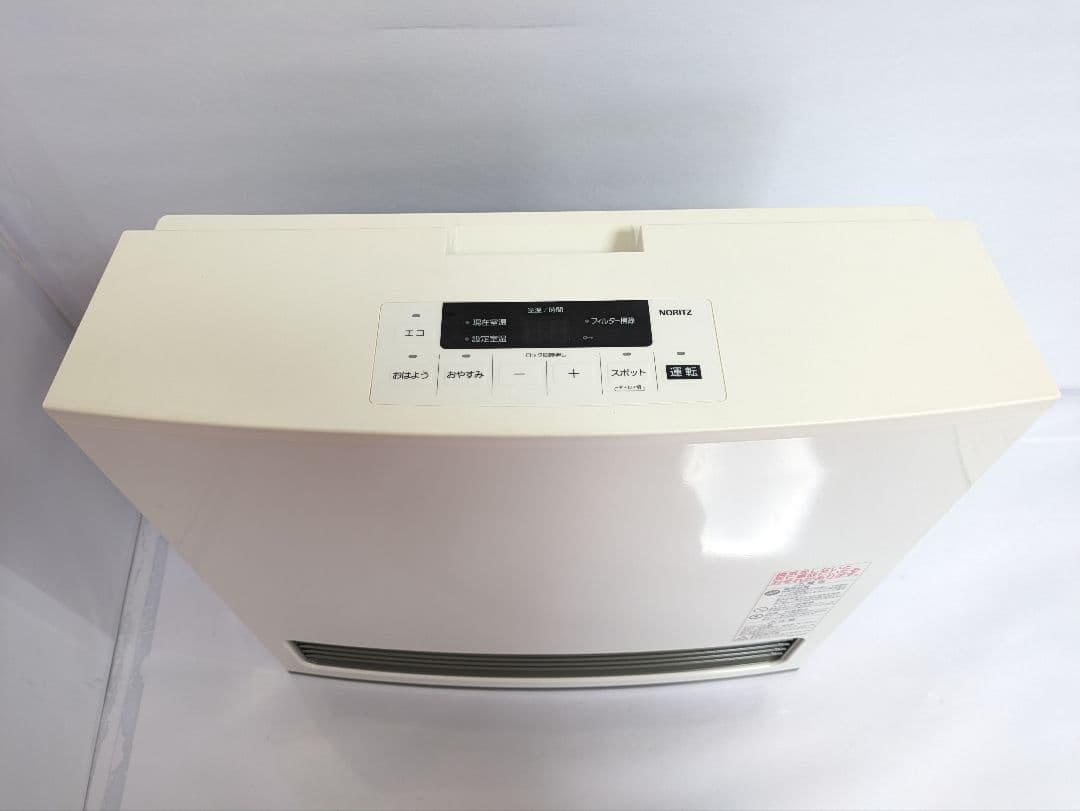 ノーリツ　ガスファンヒーター　GFH-4006S-W5　LPガス用　2020年製