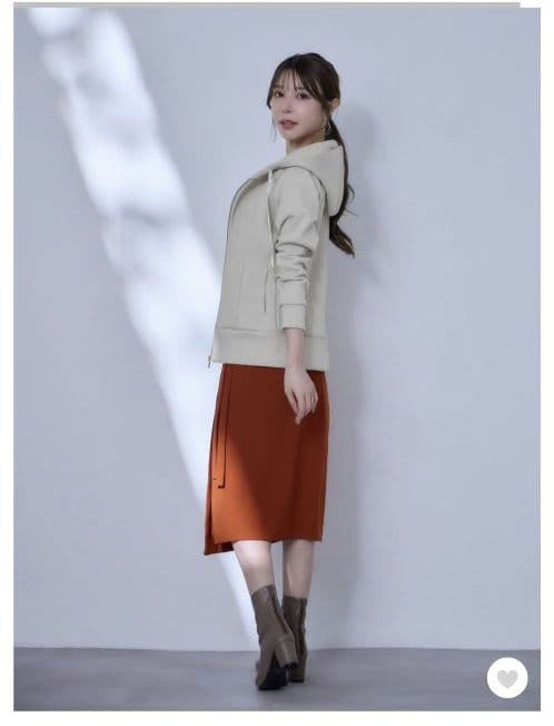 overE　ソフトダンボールパーカー (90/エクリュ)