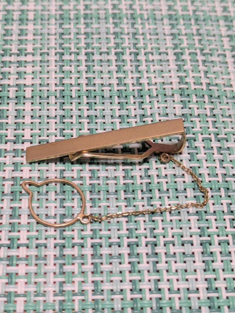 K18 ネクタイピン チェーン付き　3.9g