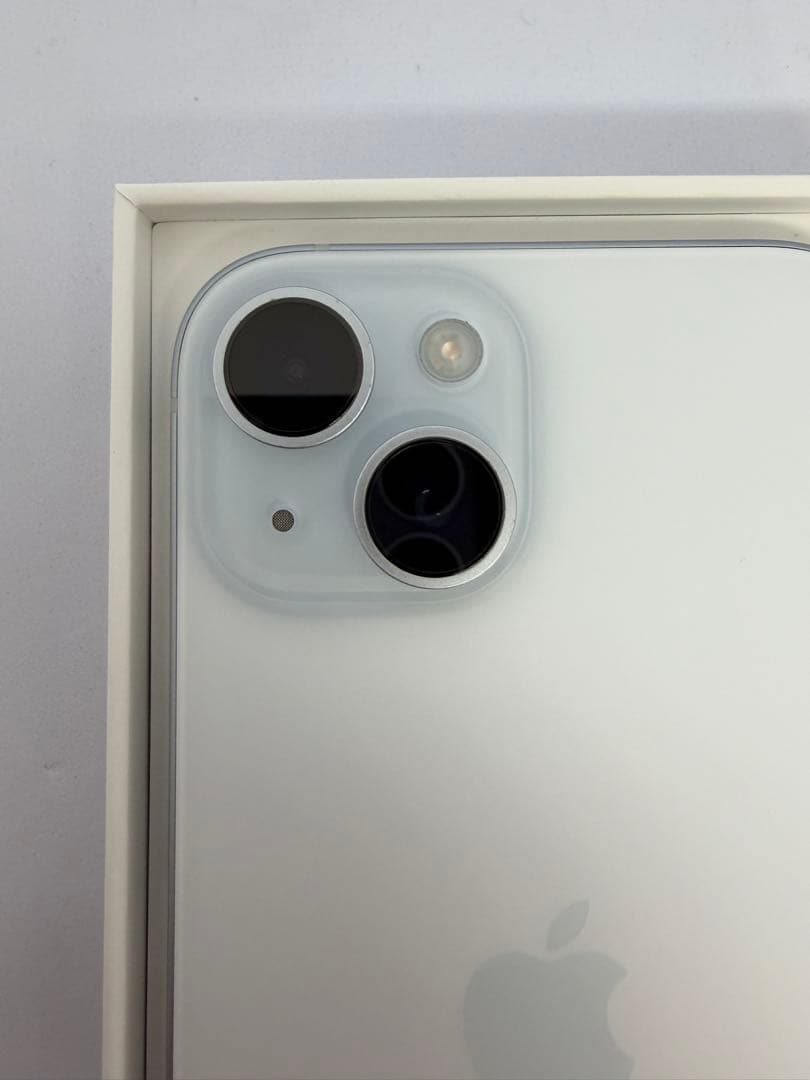 iphone15 128g ブルー SIMフリー バッテリー容量90%