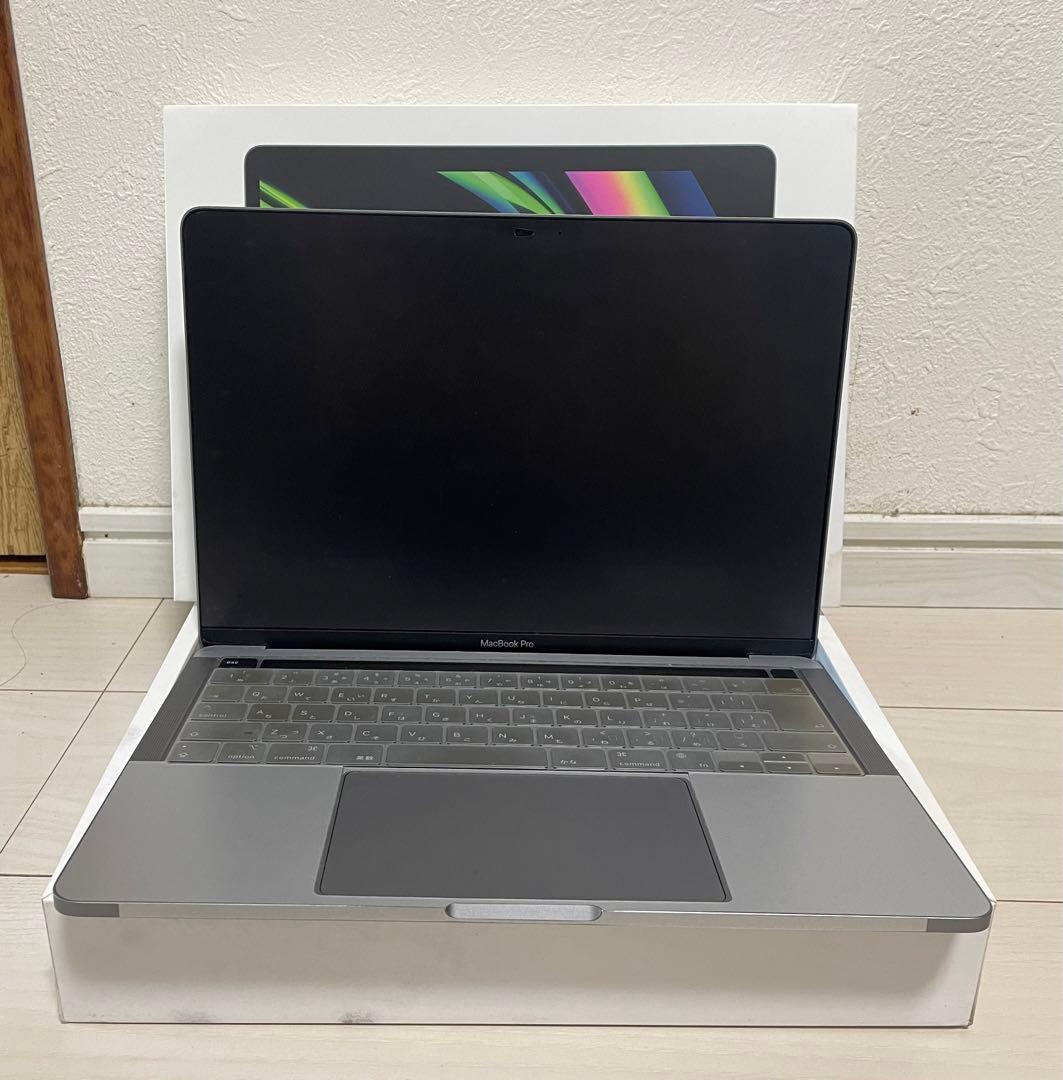 極美品！！MacBookPro M1チップ搭載 13インチ　グレー