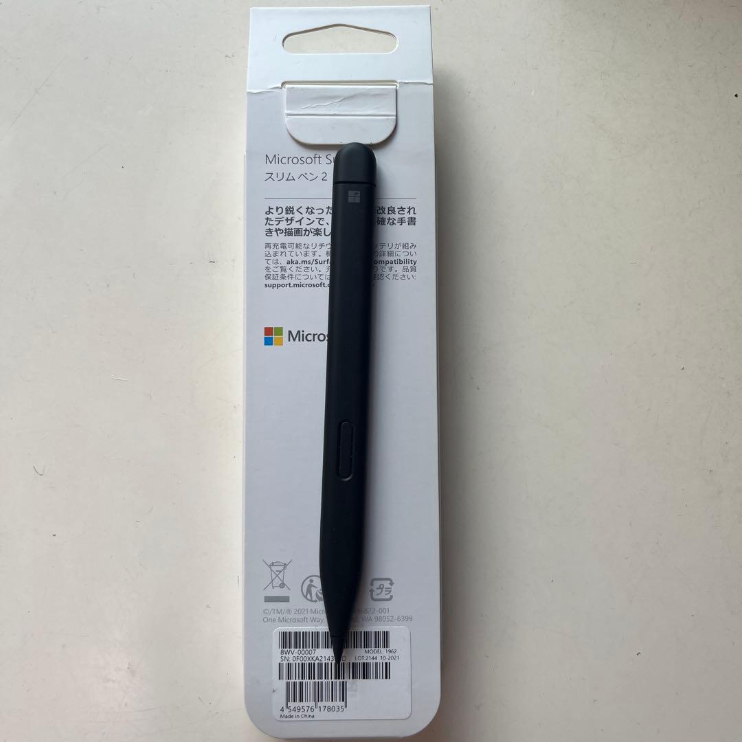 Microsoft Surface スリムペン2 ブラック