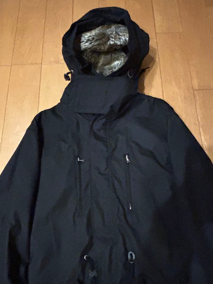 ソフネット　モッズコート ファー付き