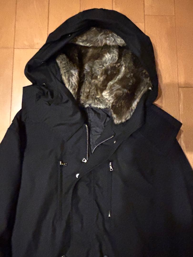 ソフネット　モッズコート ファー付き