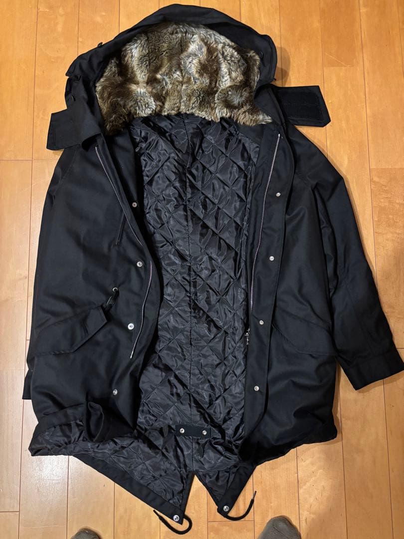 ソフネット　モッズコート ファー付き