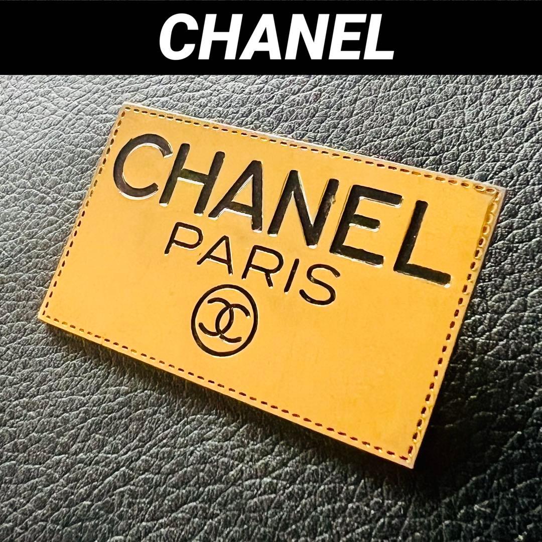 ⭐️シャネル CHANEL 1990Sロゴプレート ココマークゴールドブローチ
