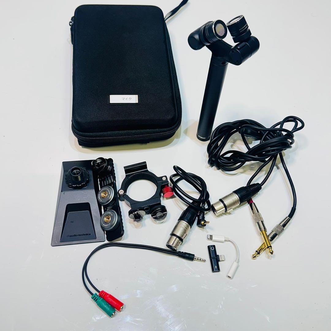 Audio-Technica AT9943 コンデンサーマイクセット 動作品