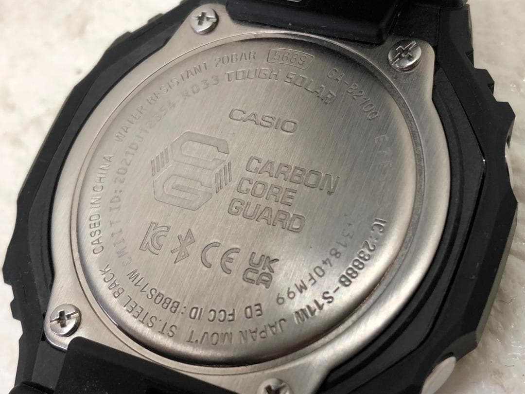 CASIO カシオ G-SHOCK GA-B2100-1A1JF 電波ソーラー
