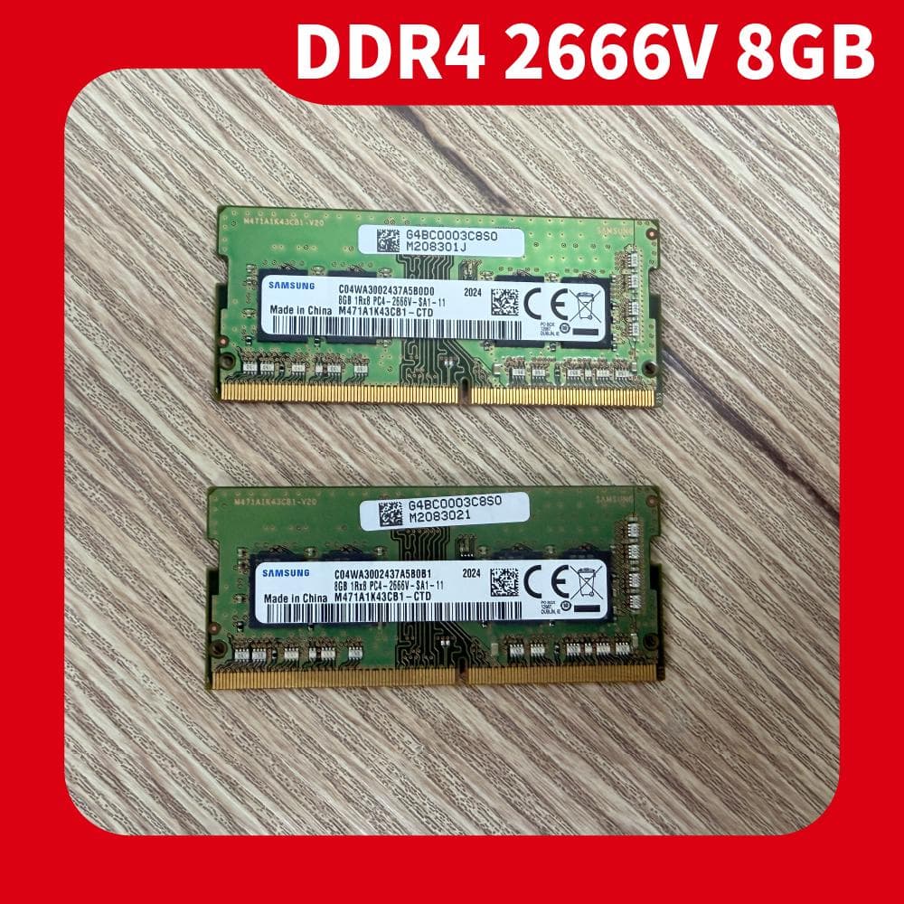 SAMSUNG DDR4-2666V 8GB メモリ2枚セット