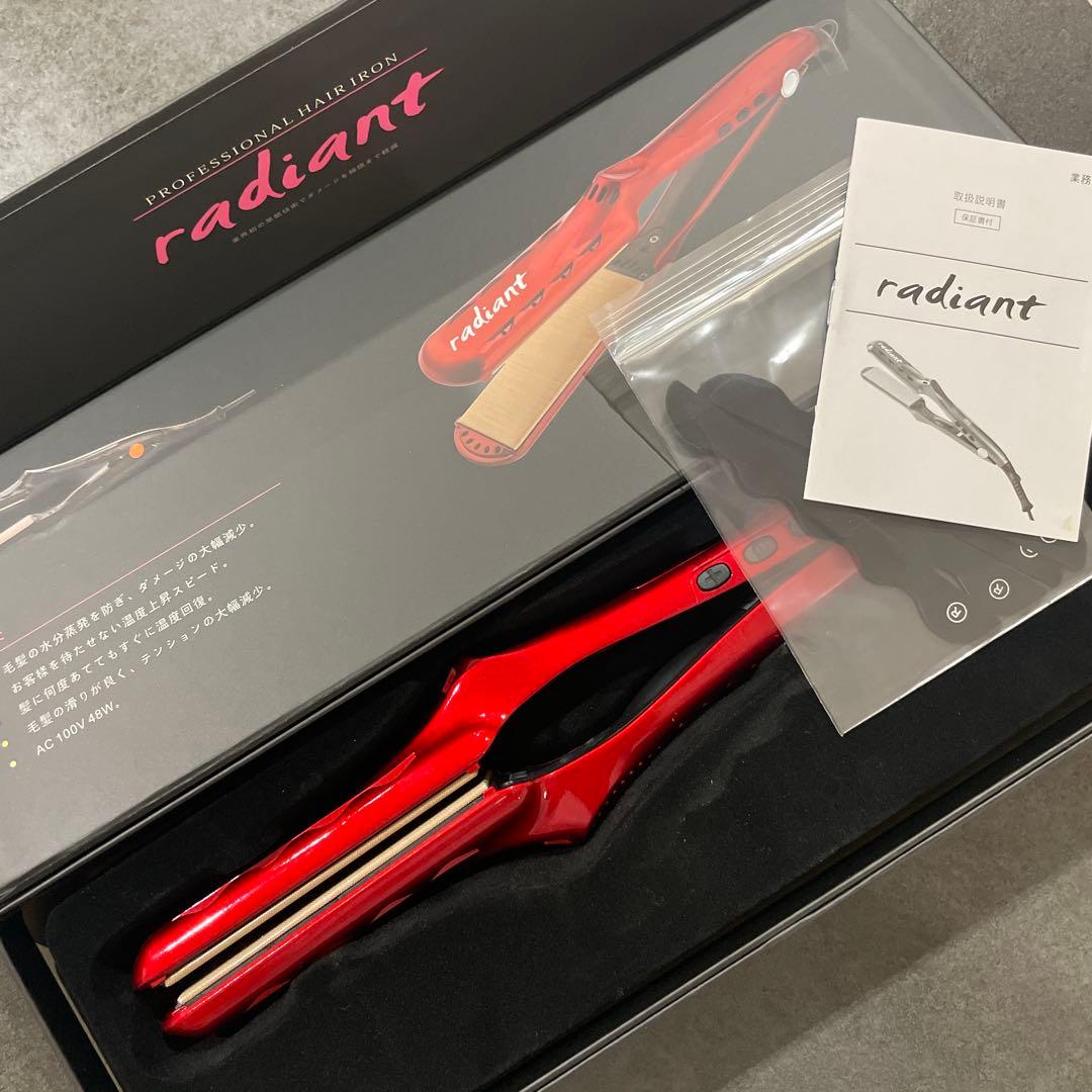 radiant ラディアント シルクプロヘアアイロン 28mm LM125-R