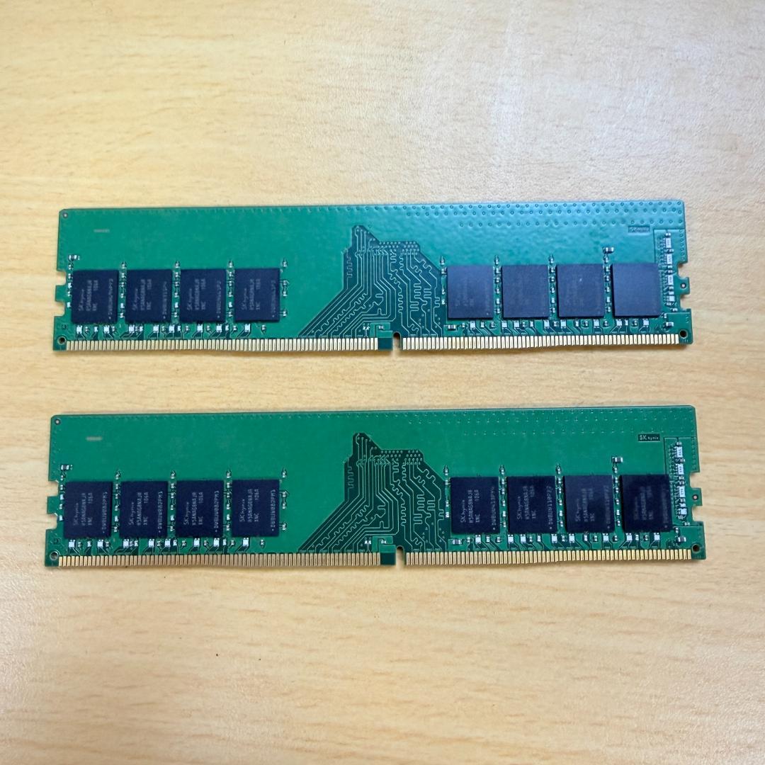 SKhynix DDR4-3200AA 16GB メモリ2枚セット