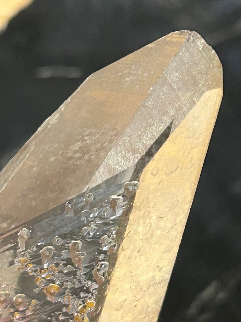 ディアマンティーナ産 スターブラリークォーツ 星屑を閉じ込めた高透明ポイント