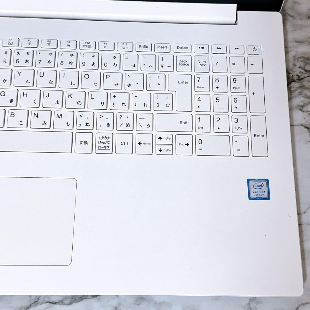 美品✨すぐ使えるパソコン 高性能i3 メモリ8GB 超大容量1TB✨カメラ付き