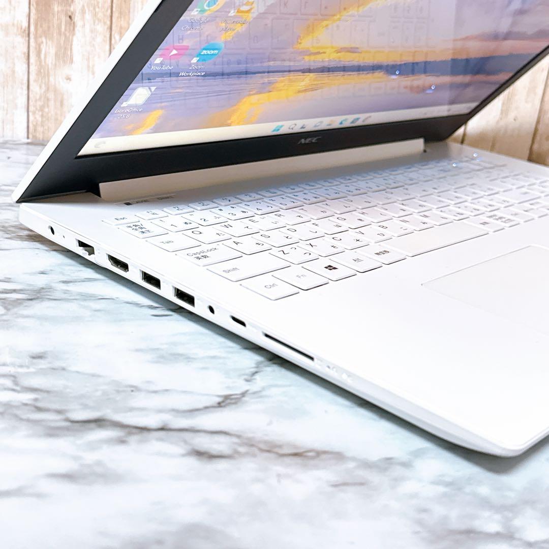 美品✨すぐ使えるパソコン 高性能i3 メモリ8GB 超大容量1TB✨カメラ付き