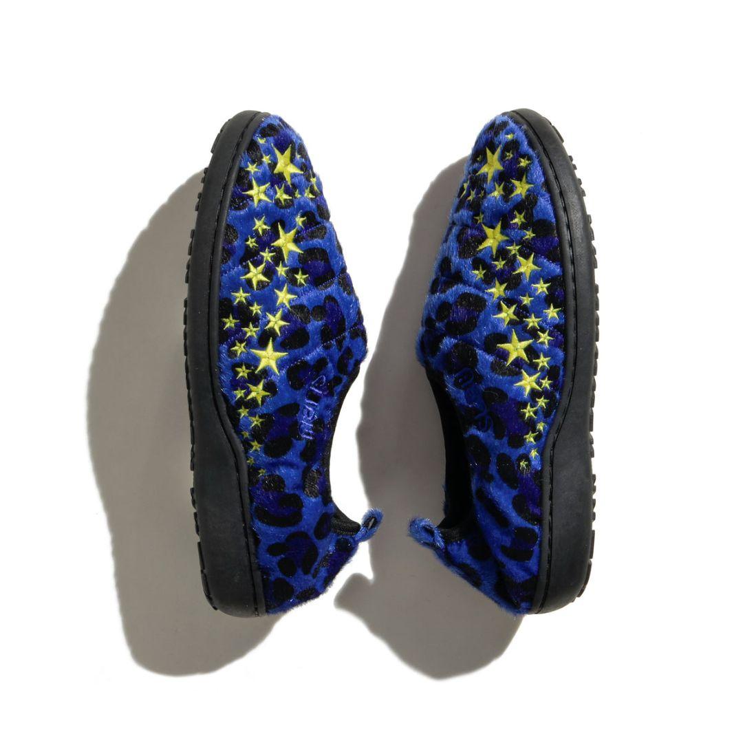 AFB × SUBU LEOPARD STAR MULE ブルー サイズ2