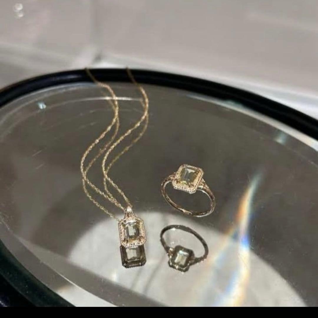 極美品！アガット青山限定K10ネックレスチャーム