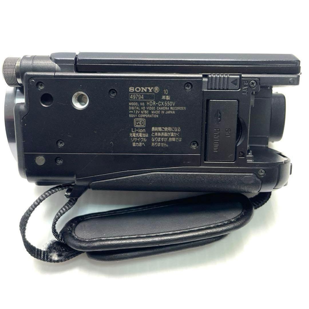 美品 SONY handycam HDR-CX550V ACC-TCV7